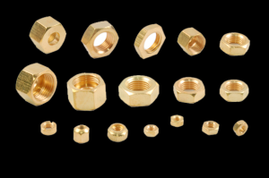 brass lock nuts manufacturer, supplier in Delhi, India